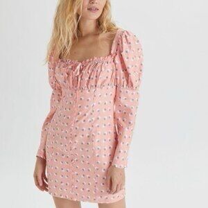 Eggie Urban Outfitters NWT‎ Zen Button-Front
Mini Dress, Medium